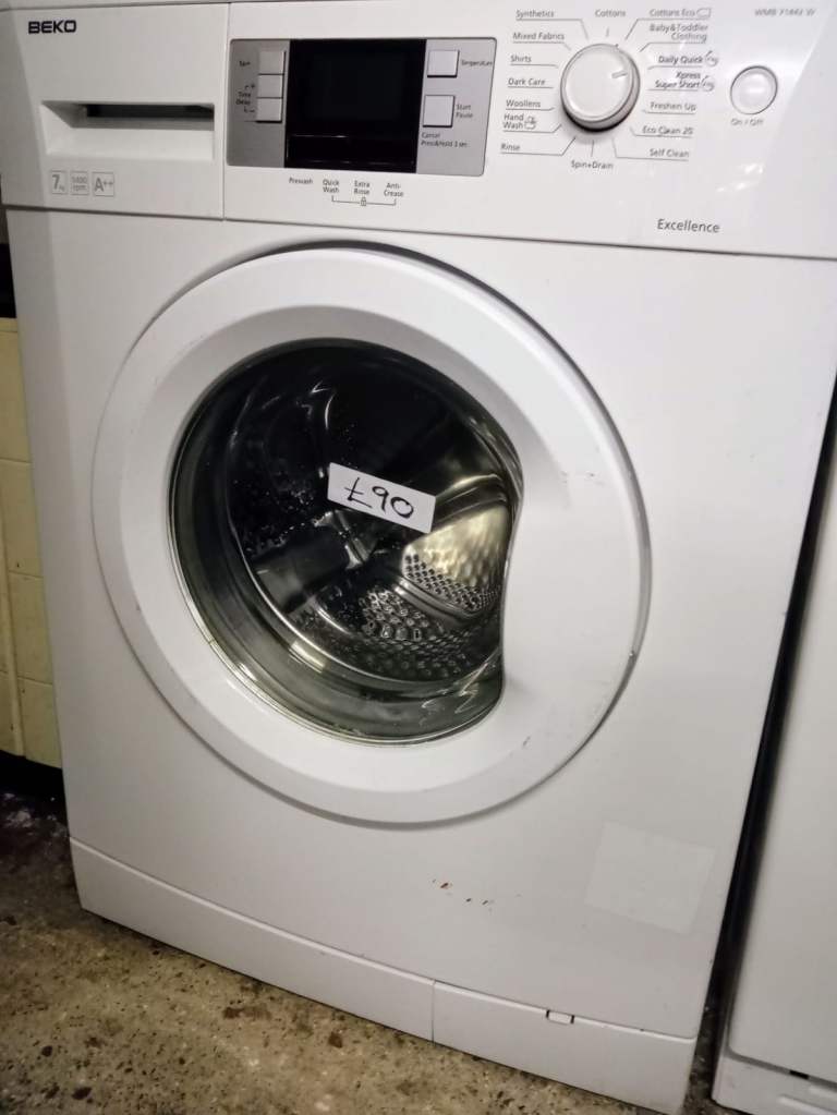 🚚beko 7KG load ,1400 rpm washing machine can deliver £90