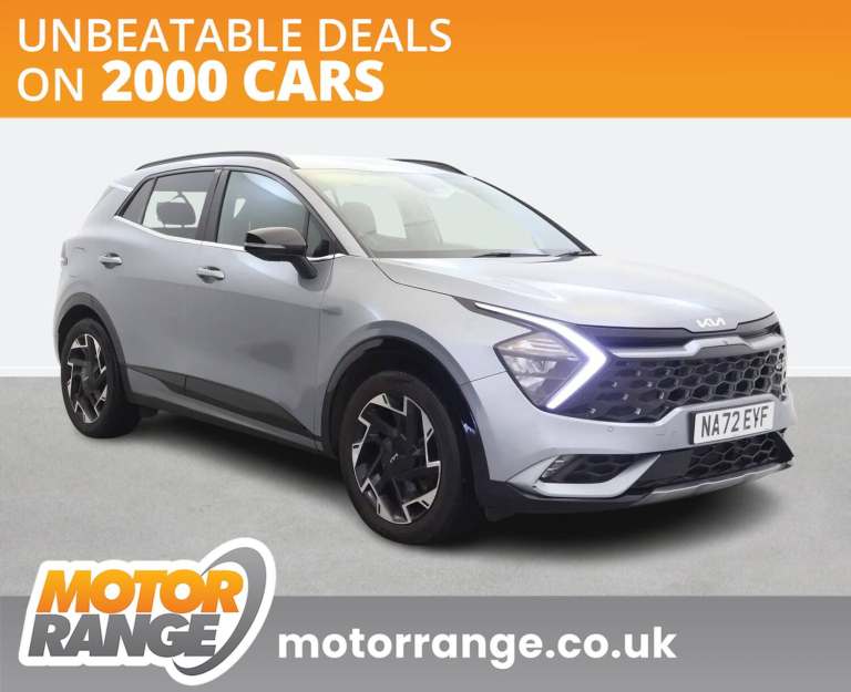 2022 Kia Sportage 1.6T GDi PHEV GT-Line 5dr Auto AWD Estate Automatic