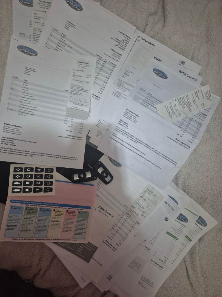 BMW full service £35 tax