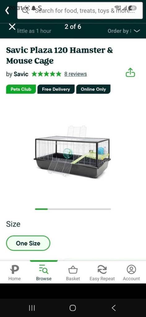 Hamster Cage (Savic)