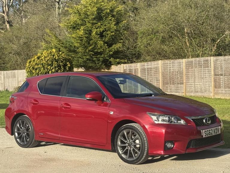 2012 Lexus CT 1.8 200h F Sport Hatchback 5dr Petrol Hybrid CVT Euro 5 (s/s) (136 ps) Hatchback Hy...