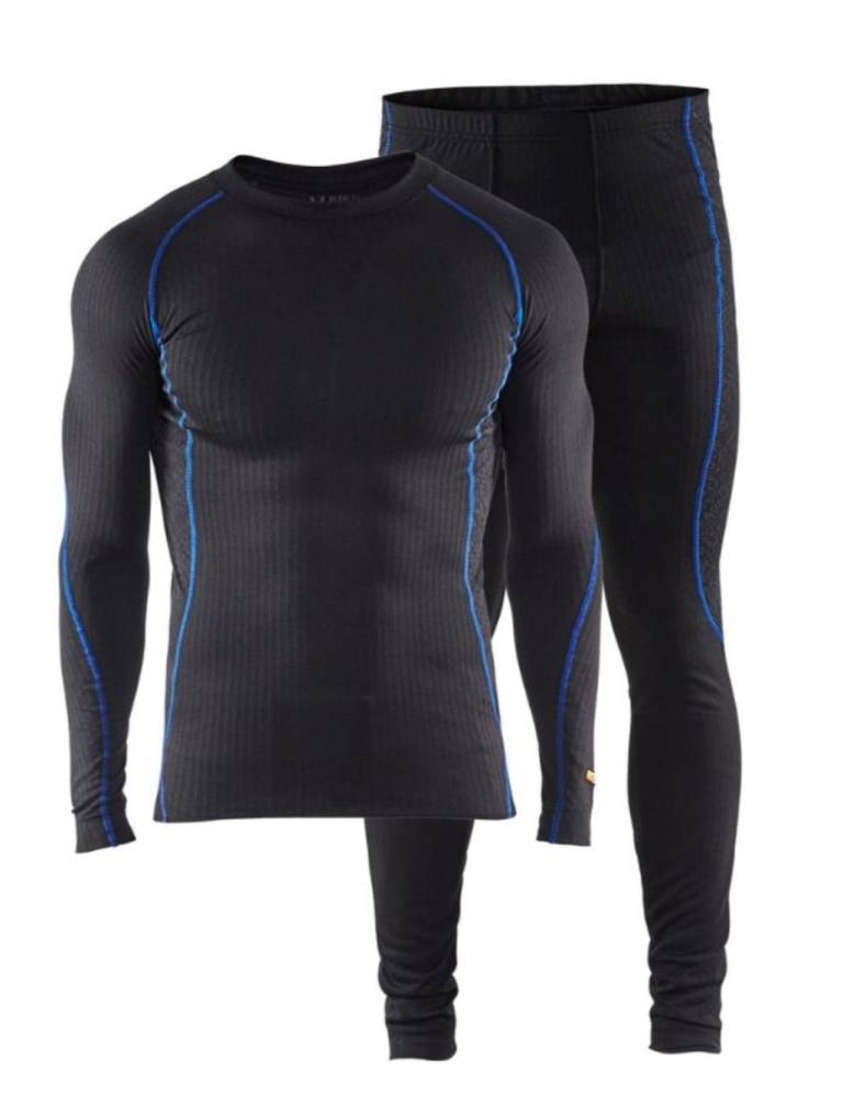 Blaklader Workwear 6810 Lightweight Men's Base Layer Top and Leggings Set Size M