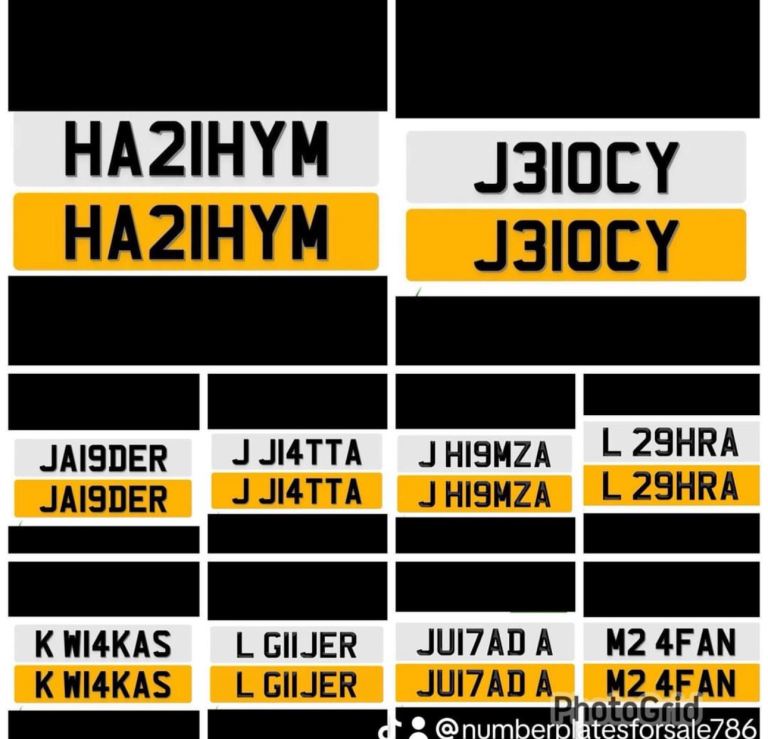 Private Cherished Number Plate - Loads in 