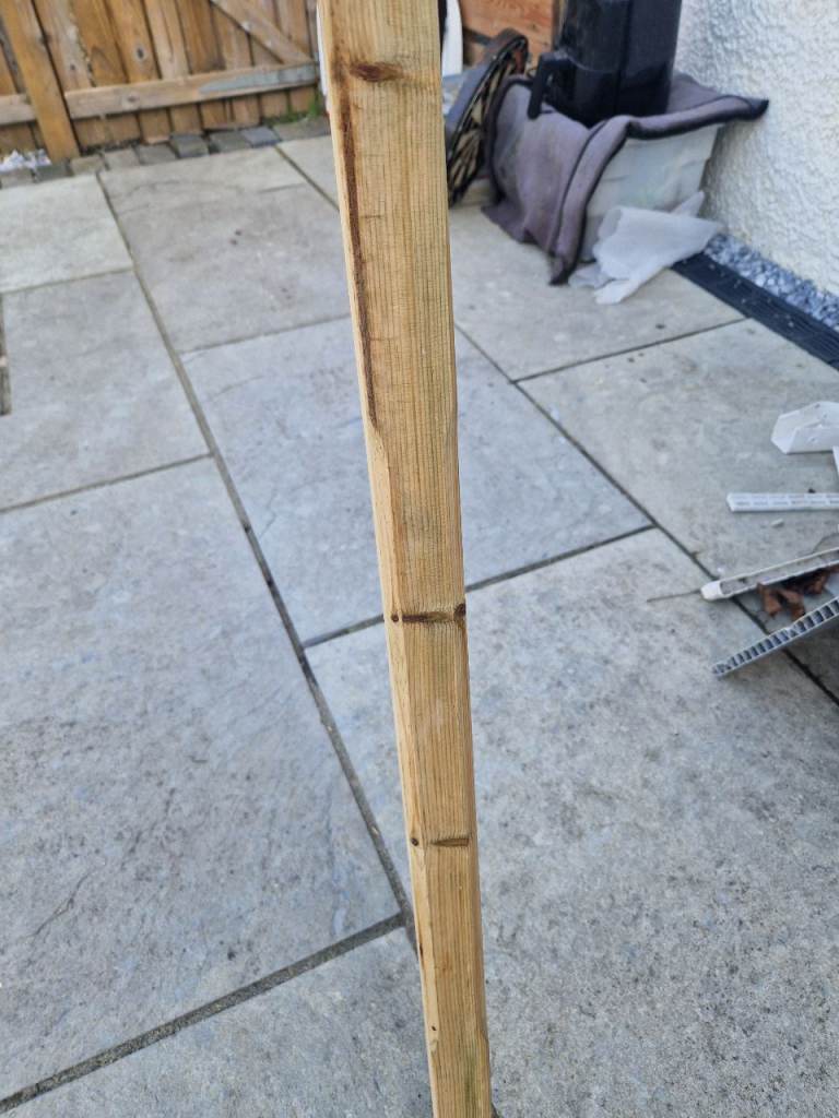 Chamfered Decking spindle