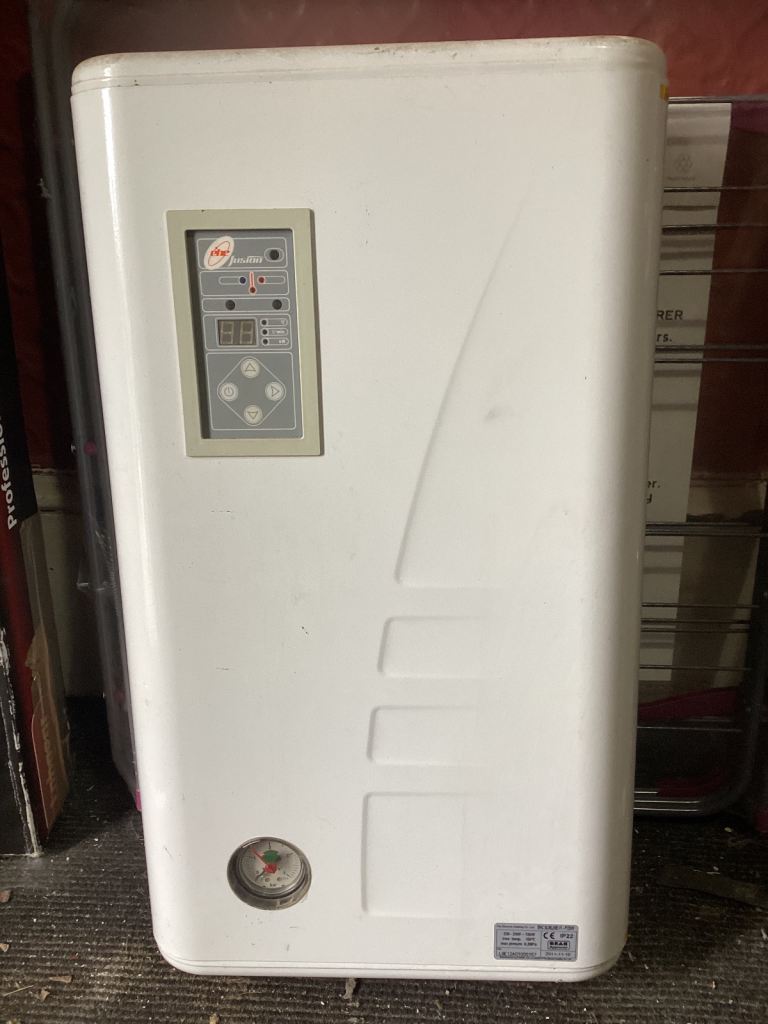— SOLD — EHC Slimline V1-F12kW Electric Boiler Central Heating – Good Condition — SOLD —
