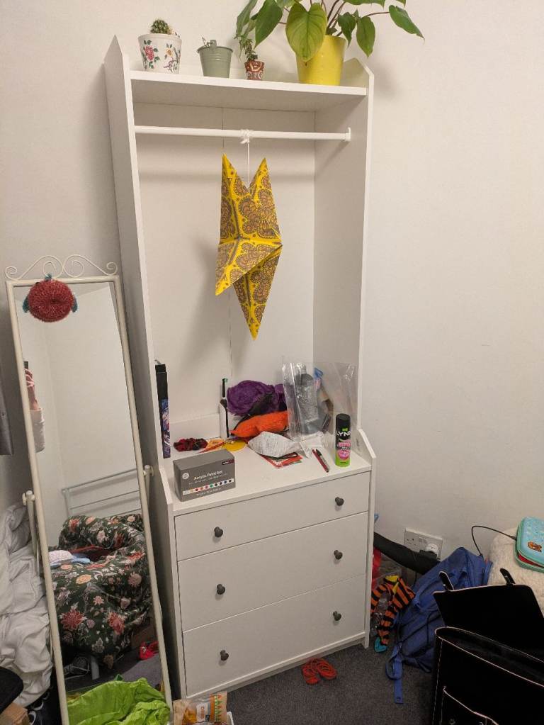 White Chest of Drawers Unit