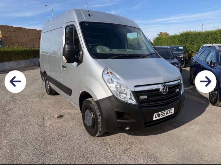 2015 Vauxhall Movano 2.3 CDTi BiTurbo Diesel ecoFLEX H2 Van 136ps PANEL VAN Diesel Manual