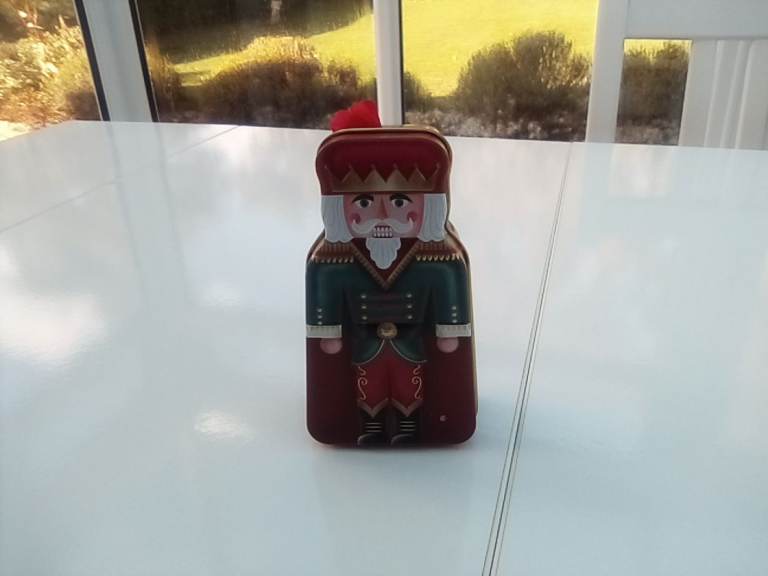 New Christmas small tin soldier hanging Christmas tree decoration.
