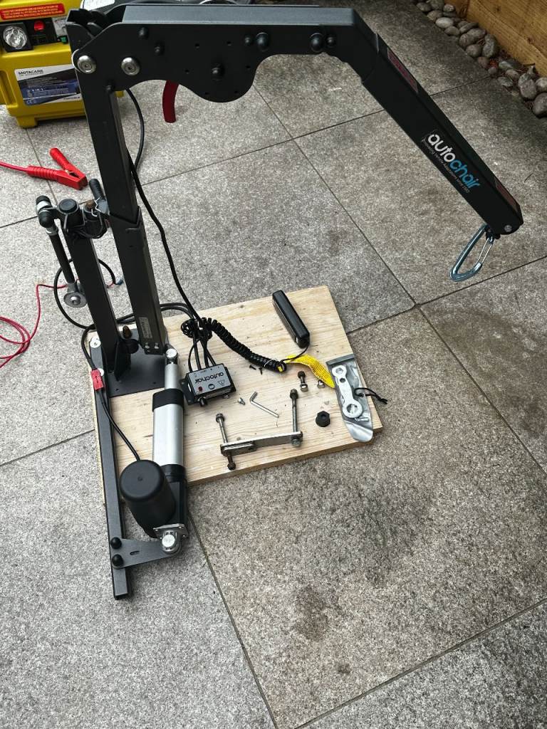 Car Hoist - 80kg for lifting Mobility Scooter, Wheelchair, Powerchair