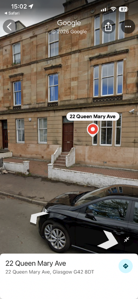5 bedroom main door flat to let near Queen’s Park Glasgow 