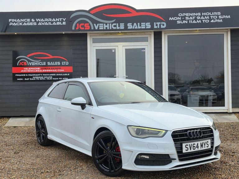 2014 Audi A3 1.2 TFSI 110 S Line 3dr HATCHBACK PETROL Manual
