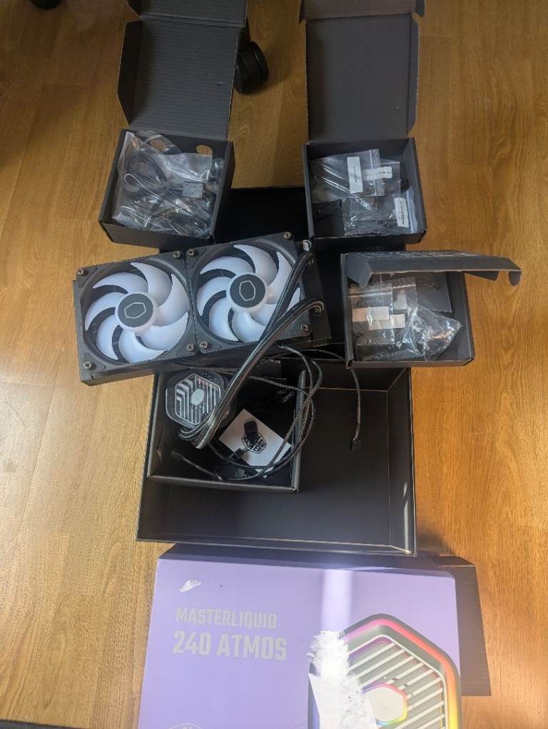 ✅Cooler Master MasterLiquid 240 ATMOS Black✅ RMA replacement