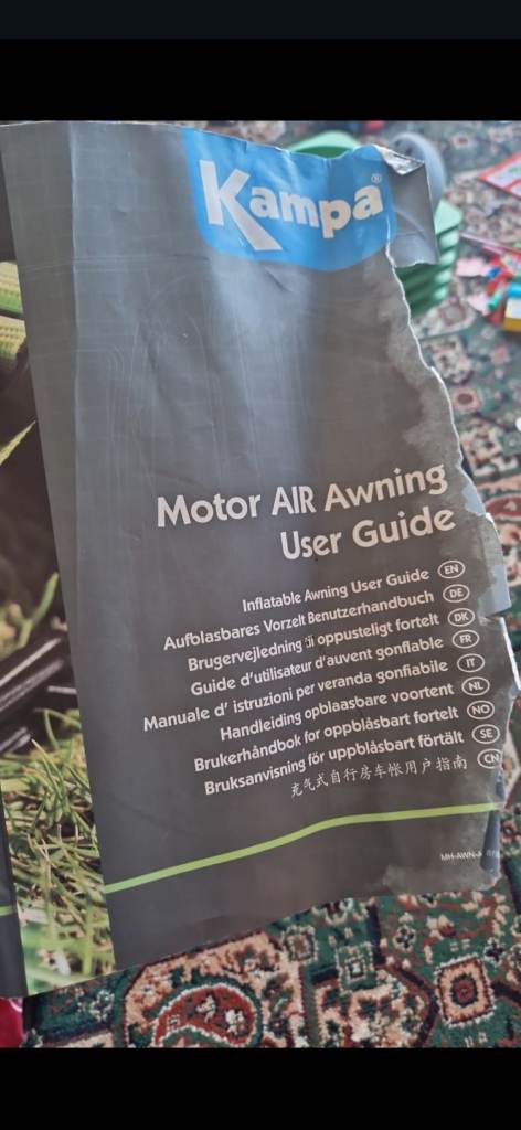 Kampa air rally awning 260 
