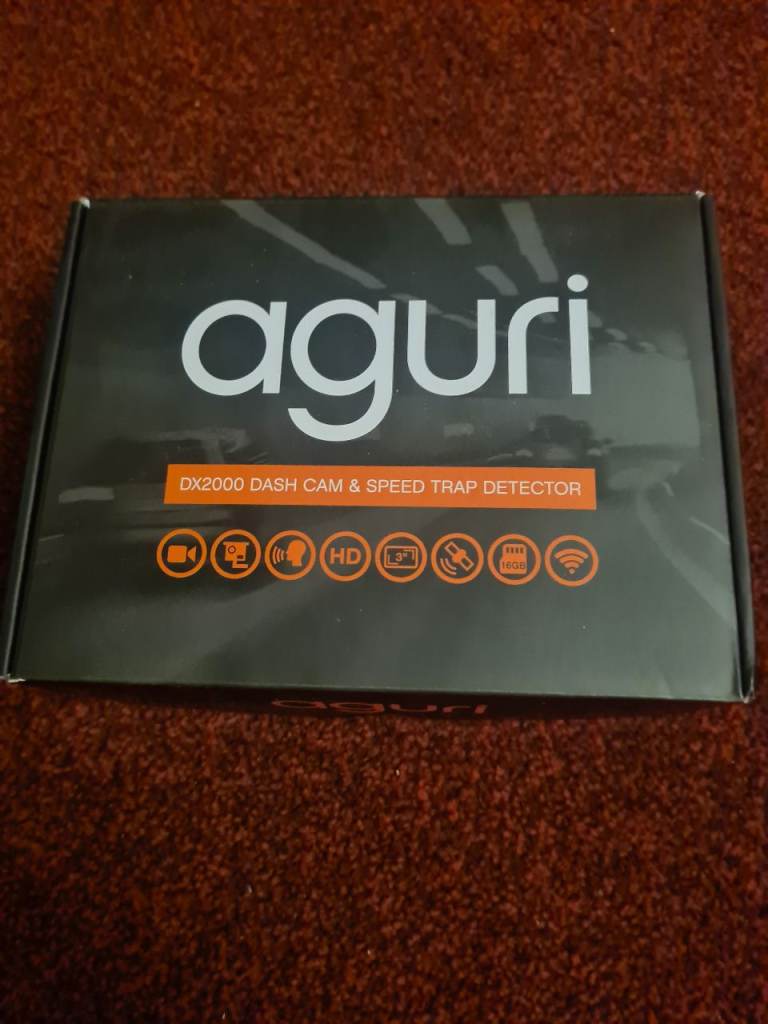 Aguri dx2000 dashcam 3 in 1 new. 