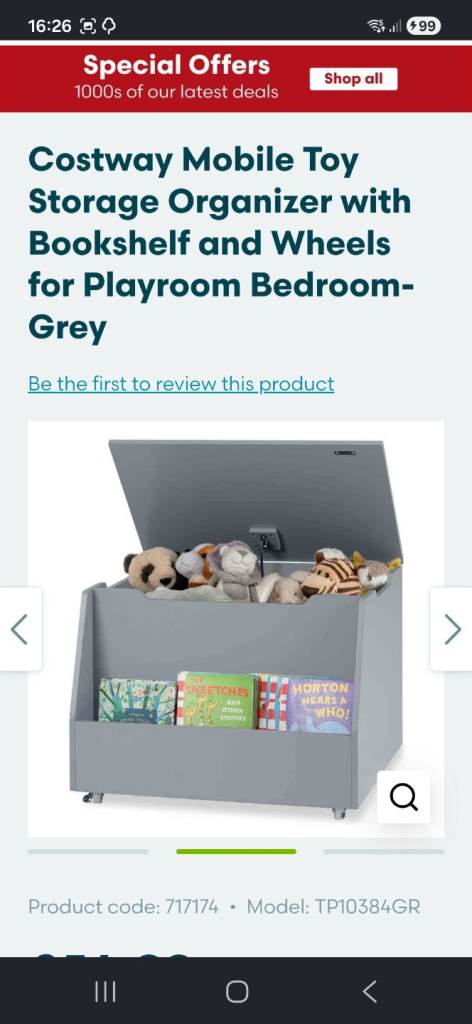Kids toy box