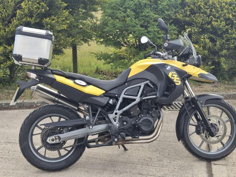 2012 12 BMW F650 GS BMW F 650 GS 20583 Miles Top Box