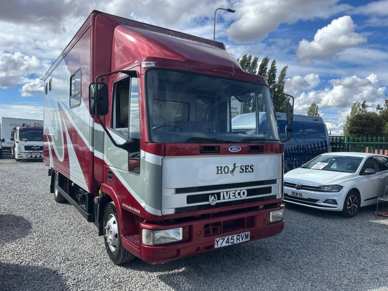 Iveco NEW CARGO HORSEBOX LORRY FULLY KITTED OUT NO VAT