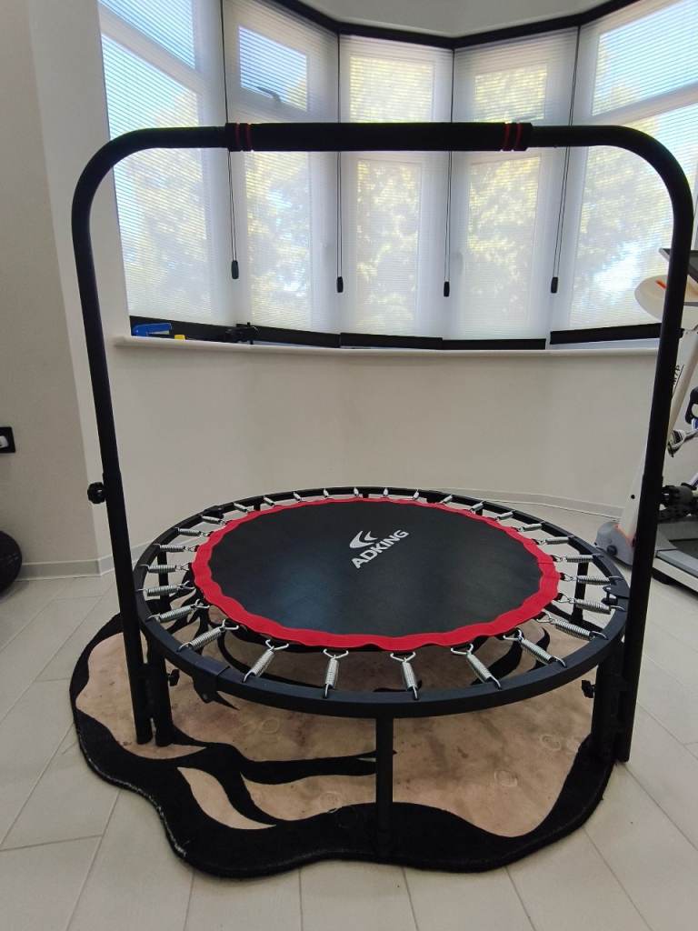 Mini Fitness Trampoline Rebounder with Adjustable Handle – ADKING