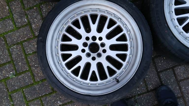 Jr10 18inch alloy wheels and tyres 5x100/5x114