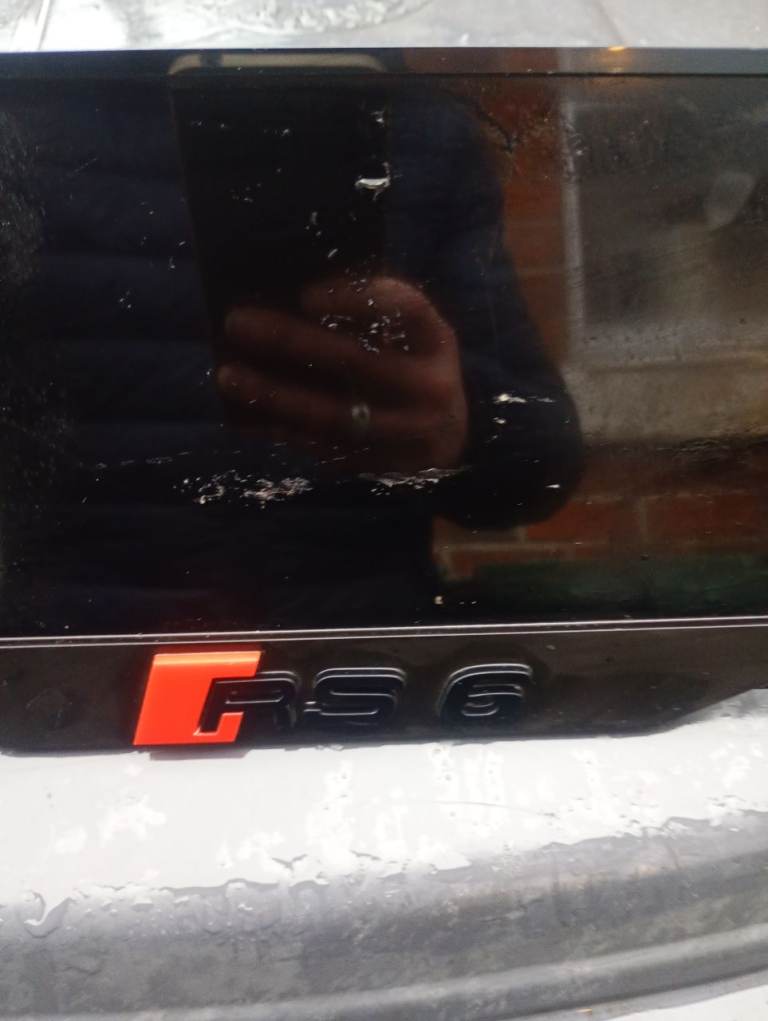 Audi rs6 reg holder £10