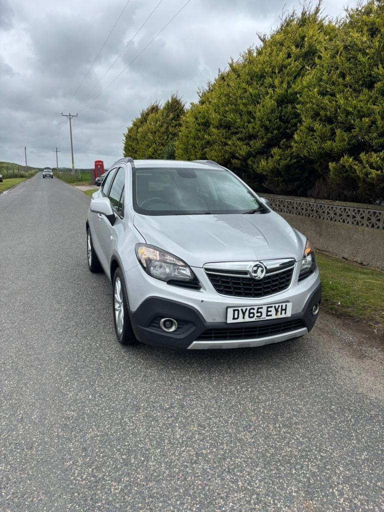 2015 65 Vauxhall Mokka Exclusiv 1.3 Petrol Turbo Silver 5 Door NEW MOT WITH CAR.