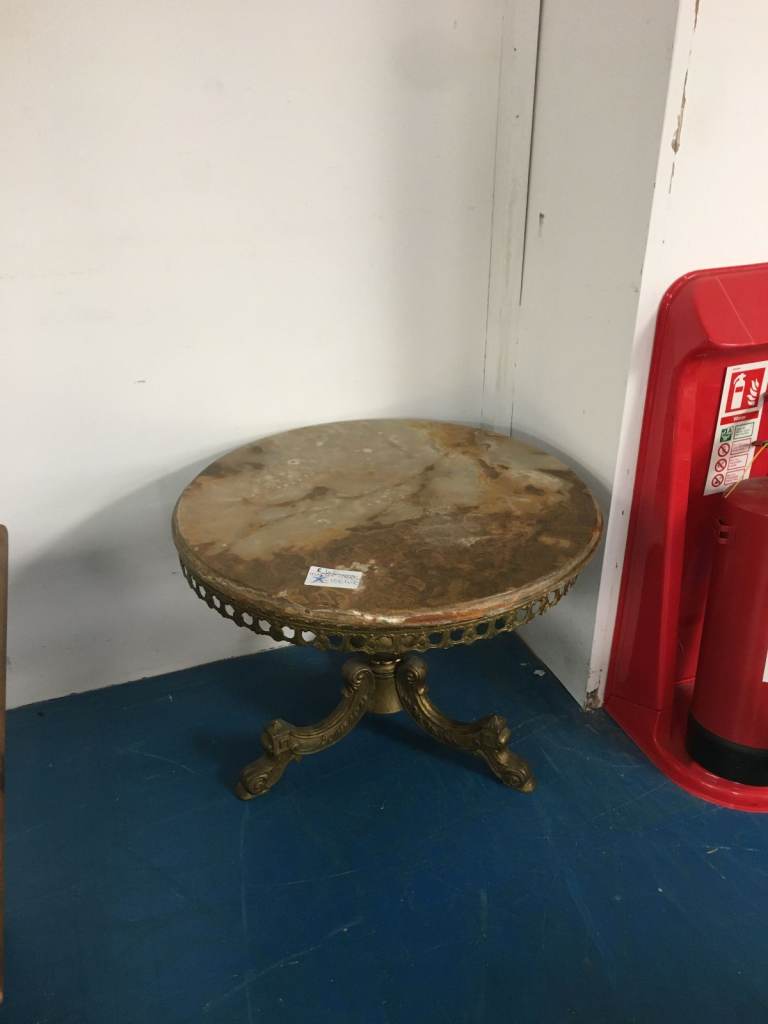 Marble Round Coffee Table TCL Reuse 106495