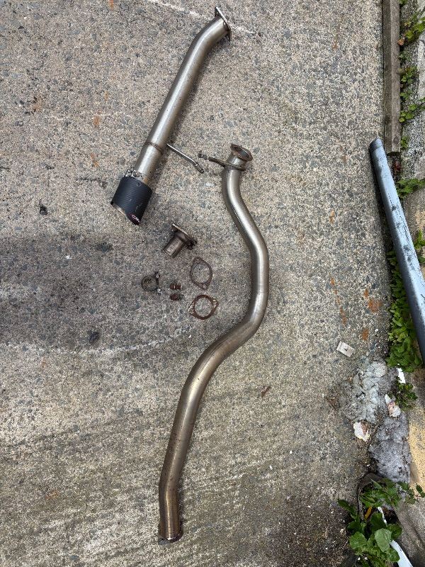 Ford fiesta cobra exhaust 