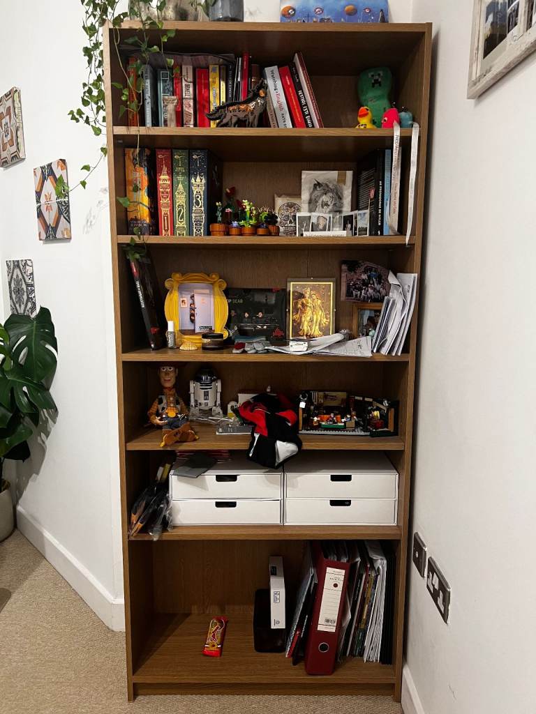 image for Oak Billy Bookcase