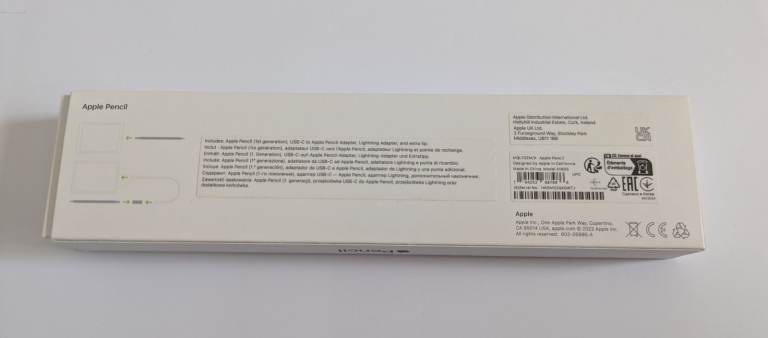 Apple Pencil (1st Gen) – nearly New with Box, cap missing