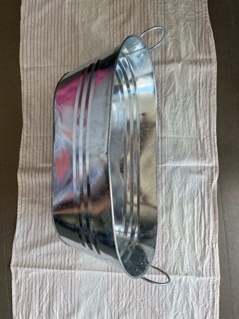 Galvanised Metal Bucket