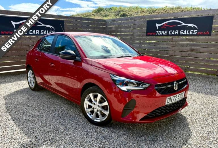 2022 72 VAUXHALL CORSA 1.2 DESIGN HATCHBACK 5DR PETROL MANUAL EURO 6 (75 PS)