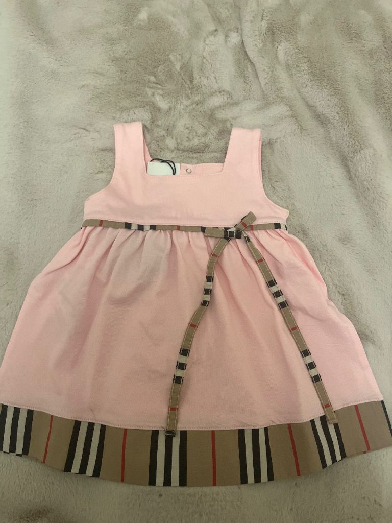 Pink baby dress 9 months