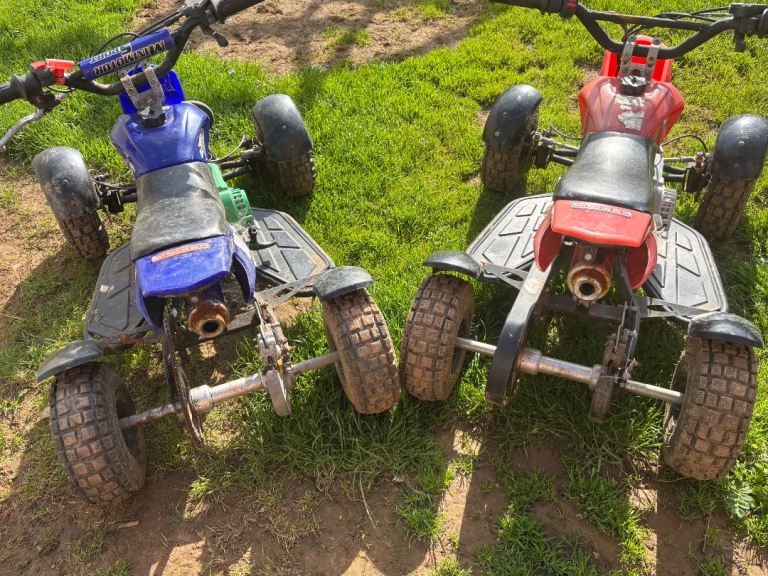 2 50cc mini motor quads 