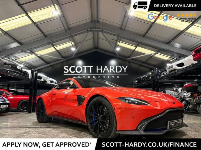 2018 68 ASTON MARTIN VANTAGE 4.0 V8 COUPE 2DR PETROL AUTO EURO 6 (510 PS)