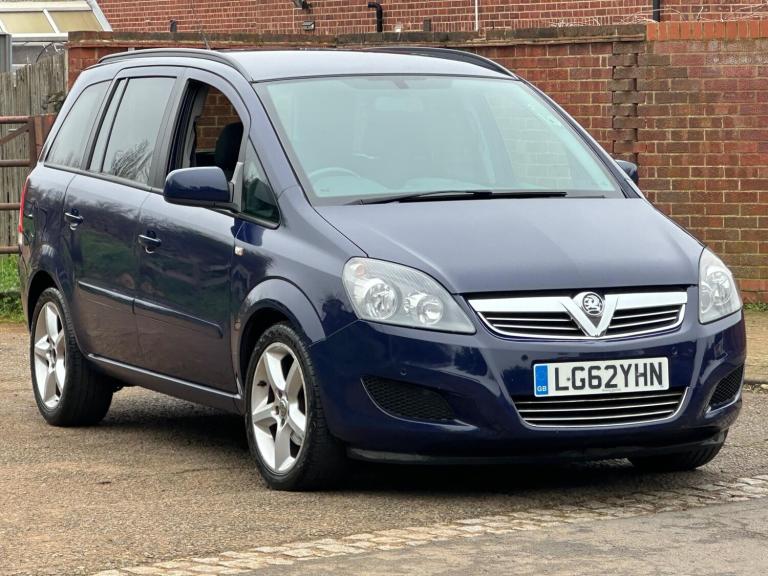 2012 Vauxhall Zafira 1.6 16V Exclusiv Euro 5 5dr MPV Petrol Manual