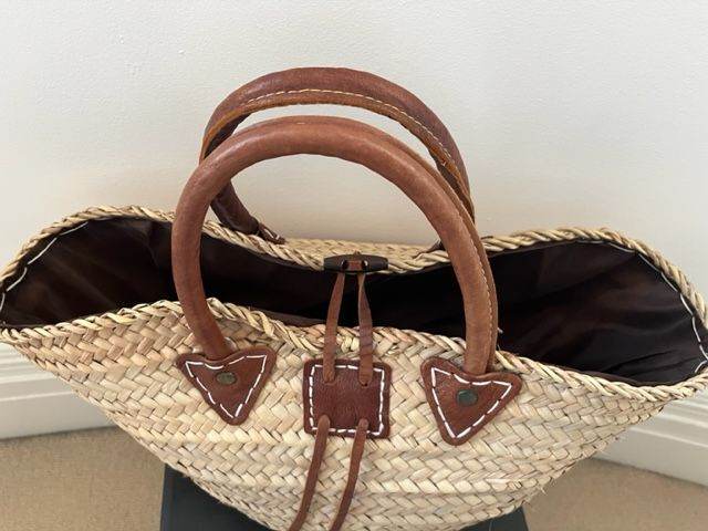 image for Natural straw bag NEW
