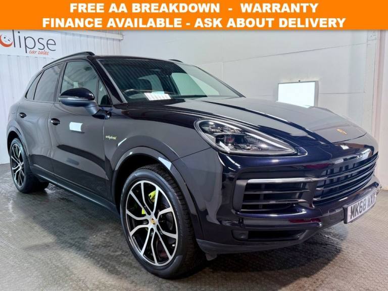 2018 68 PORSCHE CAYENNE 3.0 V6 E-HYBRID 14KWH SUV 5DR PETROL PLUG-IN HYBRID TIPT