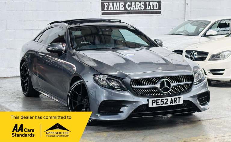 2018 Mercedes-Benz E Class 2.0 E220d AMG Line (Premium Plus) G-Tronic+ Euro 6 (s/s) 2dr COUPE Die...