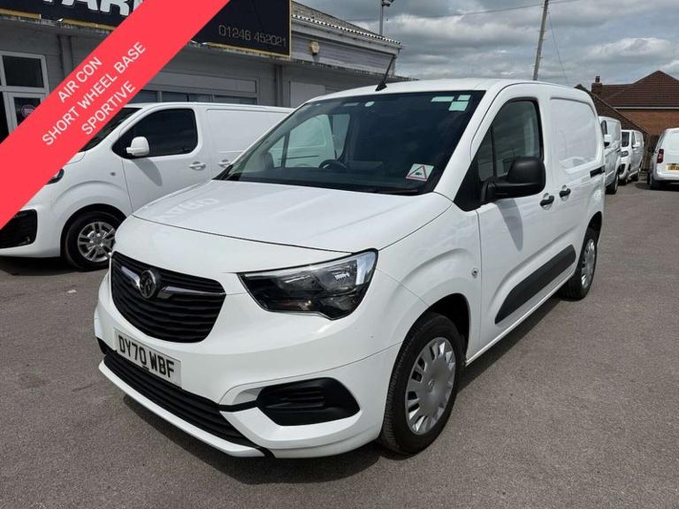 2020 Vauxhall Combo 2300 1.5 Turbo D 100ps H1 Sportive Van PANEL VAN DIESEL Manual