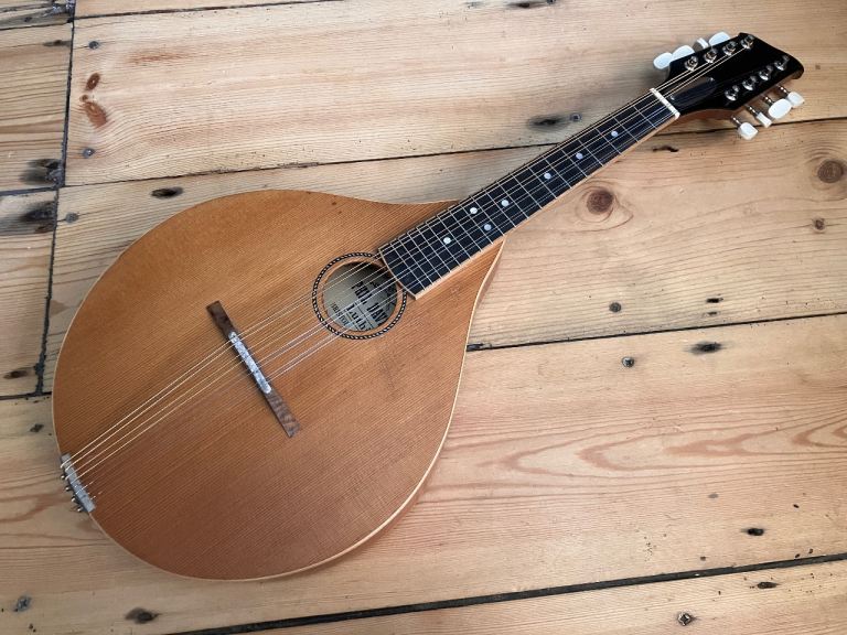 Beautiful Phil Davidson Luthier Made Flat Top Mandolin Type A - Made in Bristol England