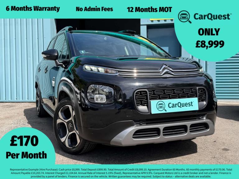 2020 Citroen C3 Aircross 1.2 C3 Aircross Flair PureTech S/S 5dr SUV Petrol Manual