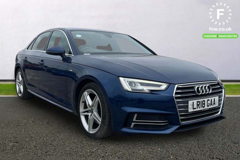 2018 Audi A4 1.4T FSI S Line 4dr S Tronic [Leather/Alc] Saloon PETROL Automatic