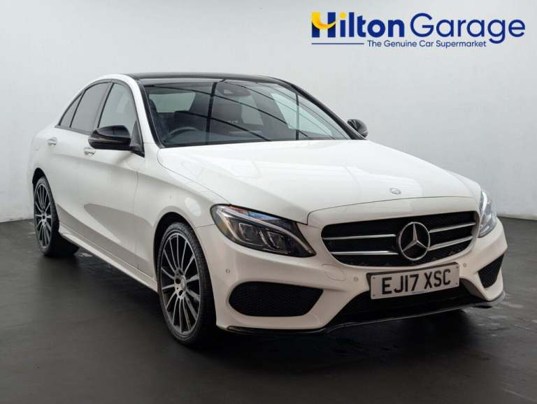 2017 Mercedes-Benz C Class 2.1 C220d AMG Line (Premium Plus) Saloon 4dr Diesel G-Tronic+ 4MATIC E...