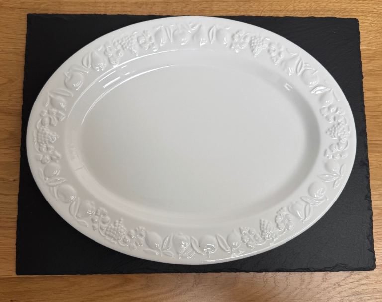 Franco Giorgi Quadrifoglio Oval Serving Platters (6 off)