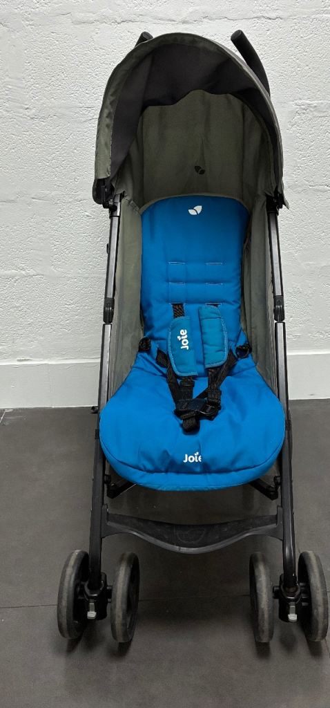 Joie Nitro Blue Pushchair Stroller Buggy Pram