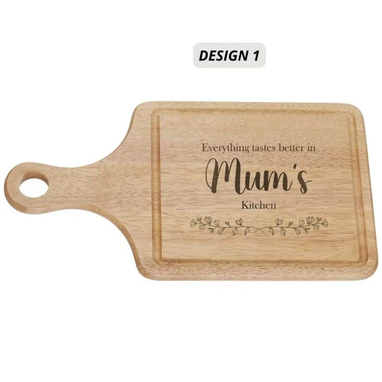 Paddle Chopping and Serving Board 