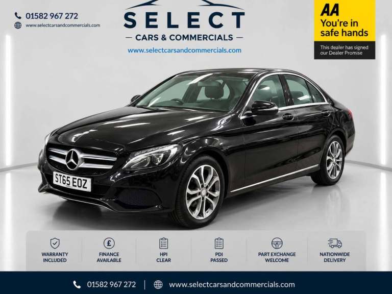 2015 Mercedes-Benz C Class C220d Sport 4dr Auto SALOON DIESEL Automatic