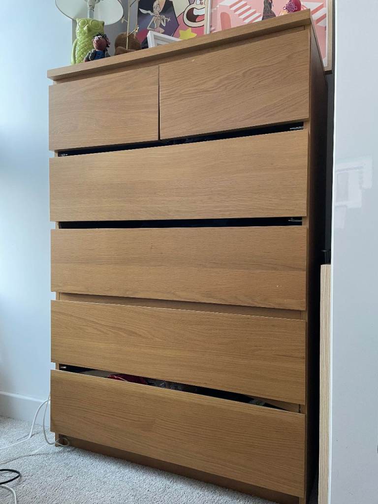 IKEA Wood Chest of Drawers