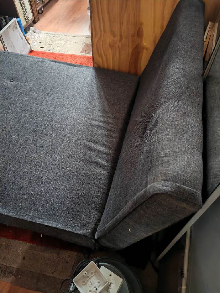 Futon sofa deb grey