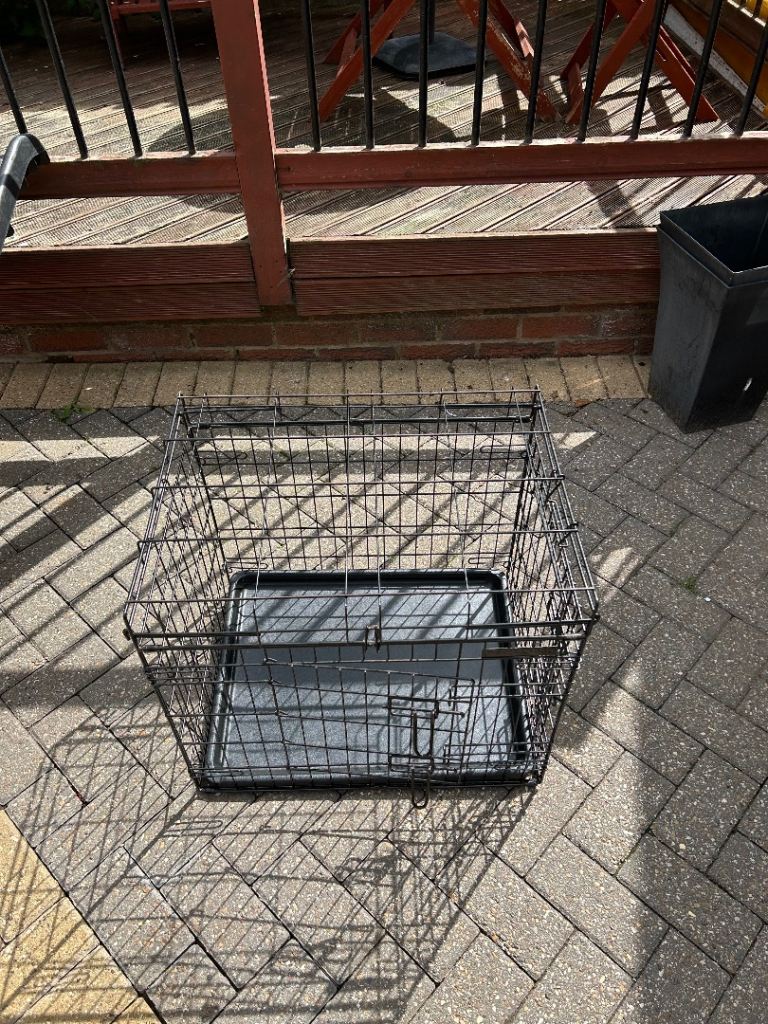 24inch metal dog crate